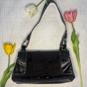 Elegant Black Shoulder Bag Vintage/Y2K